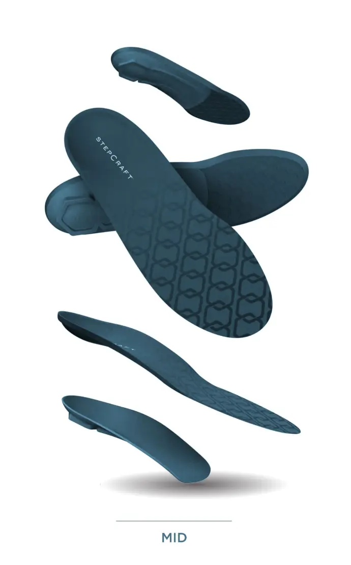 Stack of StepCraft MID insoles.
